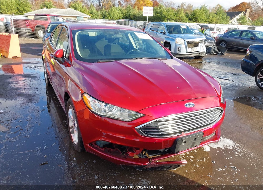 2018 FORD FUSION SE VIN: 3FA6P0HD3JR160443