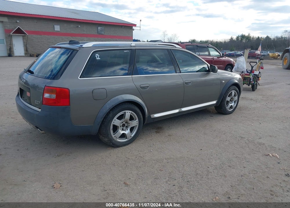 2004 AUDI ALLROAD 2.7T VIN: WA1YD64B44N038436
