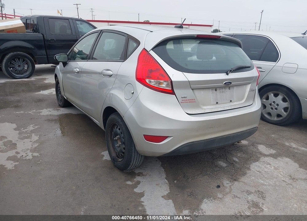 2013 FORD FIESTA SE VIN: 3FADP4EJ4DM117031