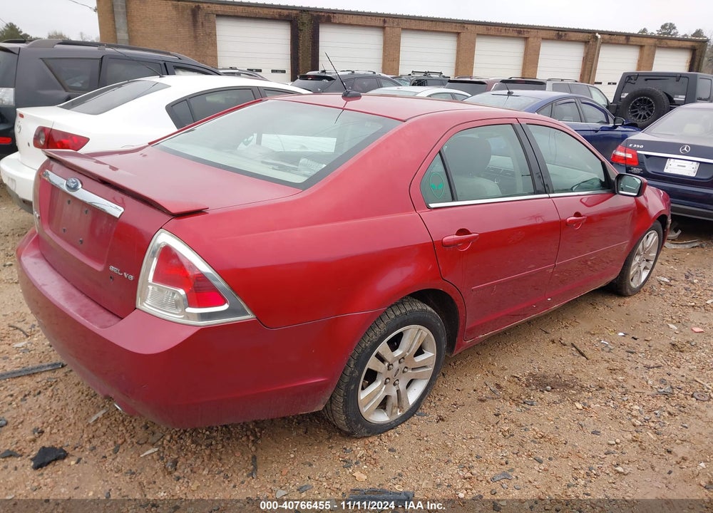 2008 FORD FUSION SEL VIN: 3FAHP08108R181677