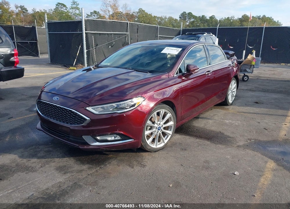 2018 FORD FUSION PLATINUM VIN: 3FA6P0K98JR115518