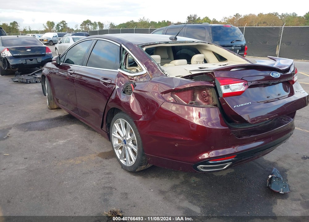 2018 FORD FUSION PLATINUM VIN: 3FA6P0K98JR115518