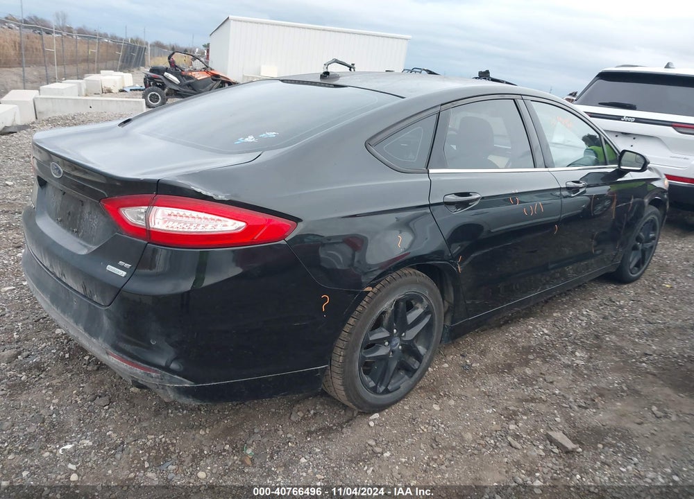 2013 FORD FUSION SE VIN: 3FA6P0HR6DR370115