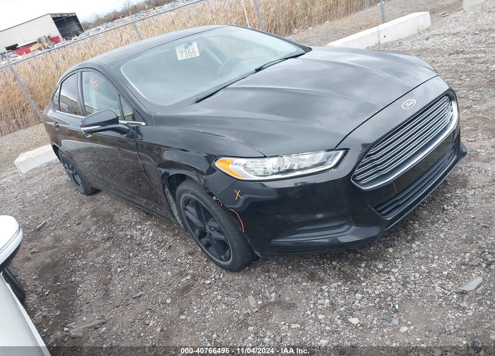 2013 FORD FUSION SE VIN: 3FA6P0HR6DR370115