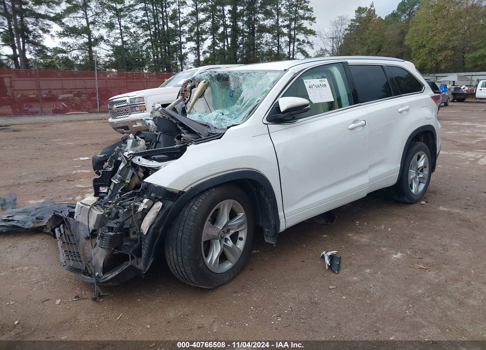 2016 TOYOTA HIGHLANDER LIMITED V6 VIN: 5TDYKRFH3GS159813