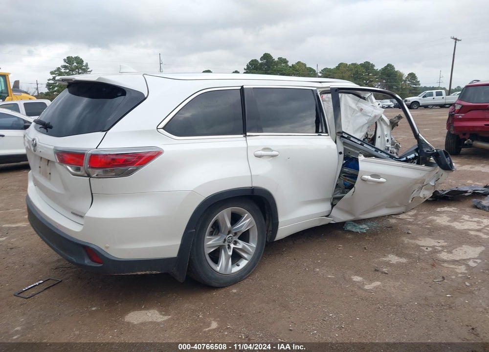 2016 TOYOTA HIGHLANDER LIMITED V6 VIN: 5TDYKRFH3GS159813