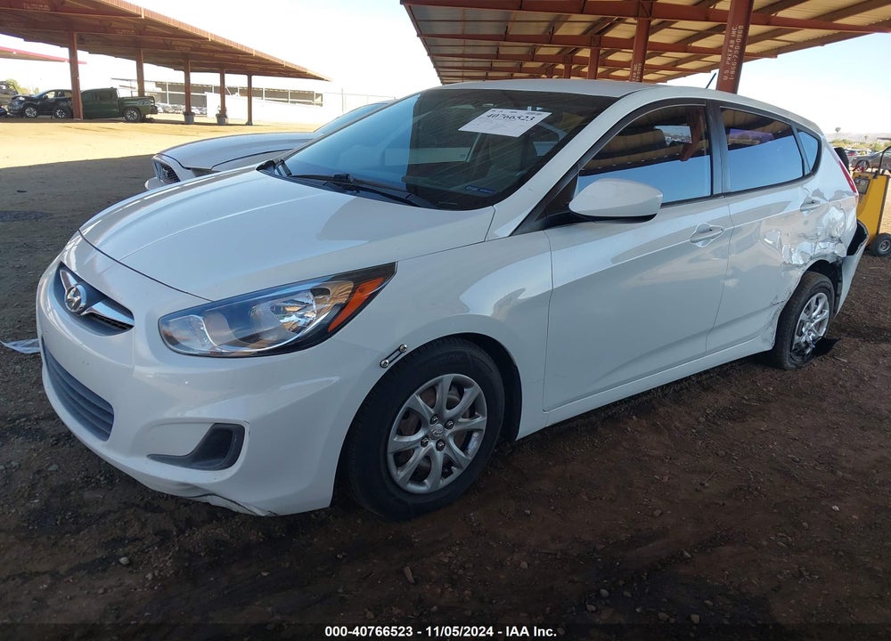 2014 HYUNDAI ACCENT GS VIN: KMHCT5AE0EU141660