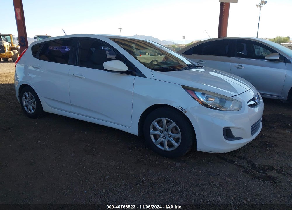 2014 HYUNDAI ACCENT GS VIN: KMHCT5AE0EU141660