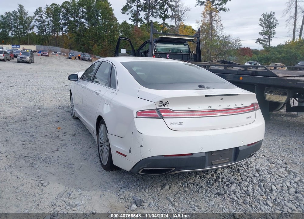 2017 LINCOLN MKZ RESERVE VIN: 3LN6L5E99HR602683