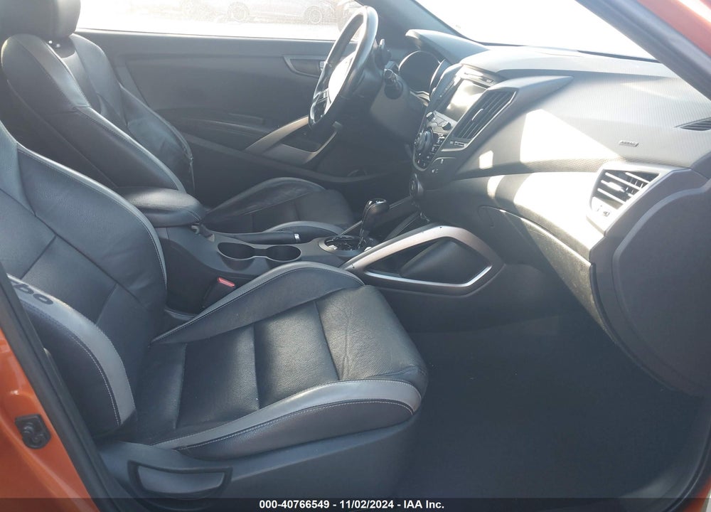 2016 HYUNDAI VELOSTER TURBO VIN: KMHTC6AE3GU277502