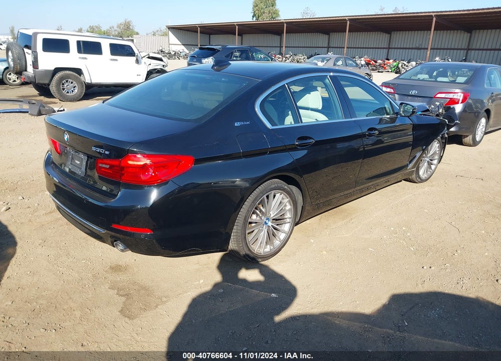 2019 BMW 530E IPERFORMANCE VIN: WBAJA9C55KB389882