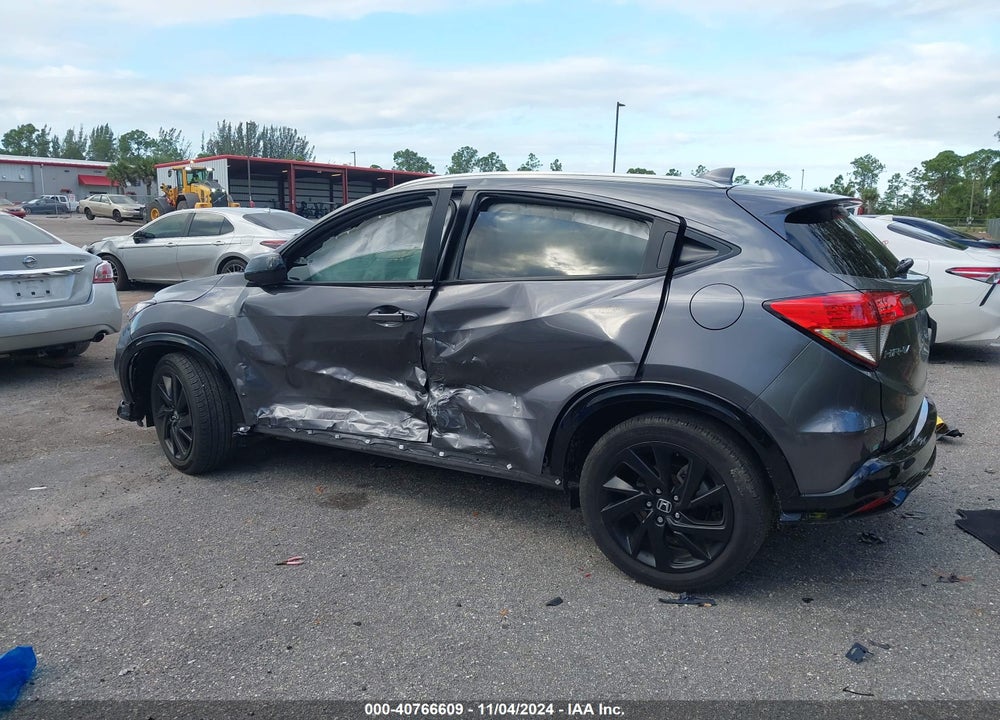 2022 HONDA HR-V 2WD SPORT VIN: 3CZRU5H19NM724189