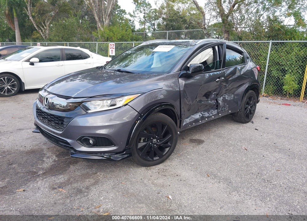 2022 HONDA HR-V 2WD SPORT VIN: 3CZRU5H19NM724189