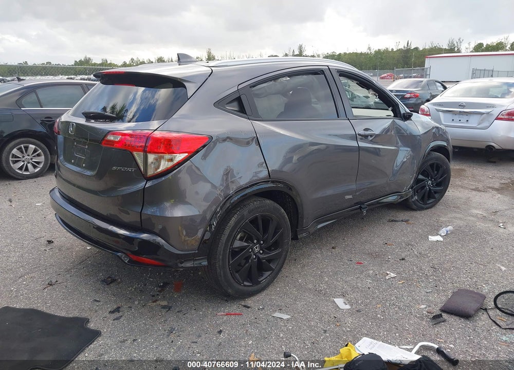 2022 HONDA HR-V 2WD SPORT VIN: 3CZRU5H19NM724189