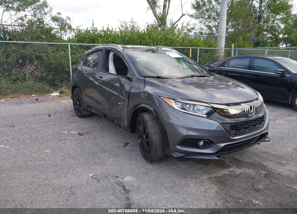 2022 HONDA HR-V 2WD SPORT VIN: 3CZRU5H19NM724189