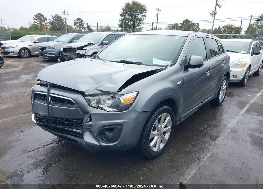 2013 MITSUBISHI OUTLANDER SPORT ES VIN: 4A4AP3AU4DE013600