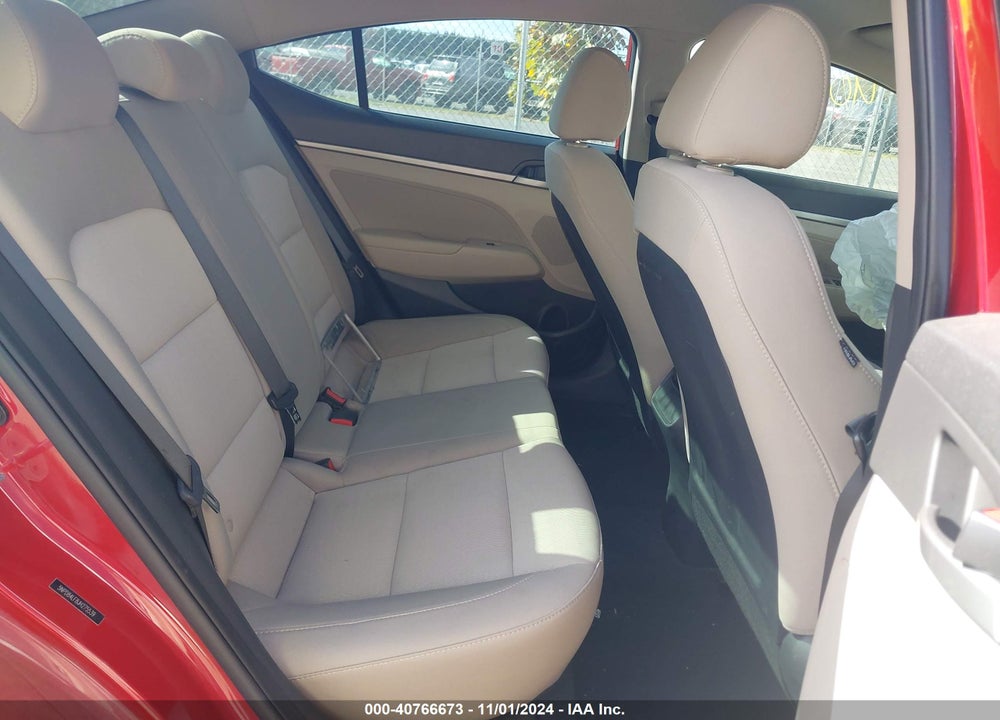 2018 HYUNDAI ELANTRA SEL VIN: 5NPD84LF8JH275539