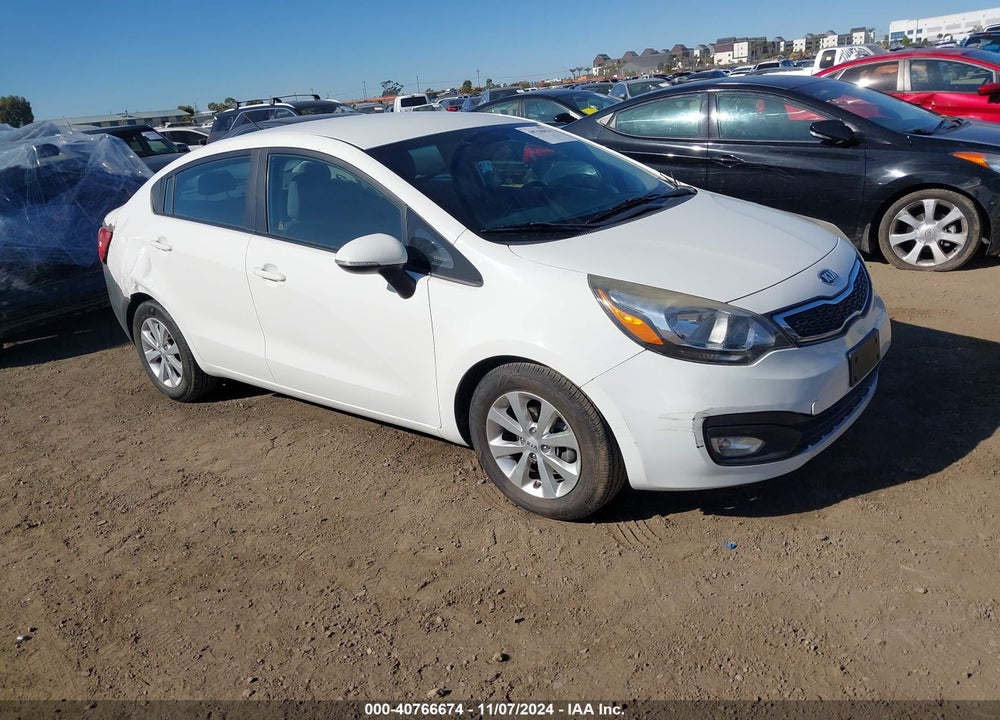2014 KIA RIO EX VIN: KNADN4A33E6401353