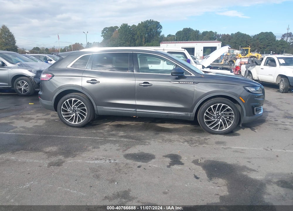2019 LINCOLN NAUTILUS RESERVE VIN: 2LMPJ8L99KBL46294
