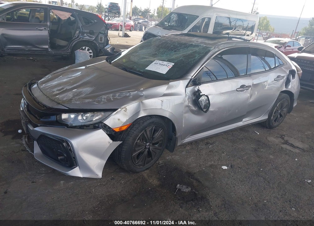 2019 HONDA CIVIC EX-L VIN: SHHFK7H81KU402801