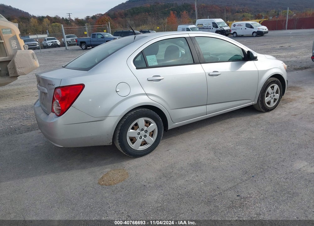 2014 CHEVROLET SONIC LS AUTO VIN: 1G1JA5SH3E4234966