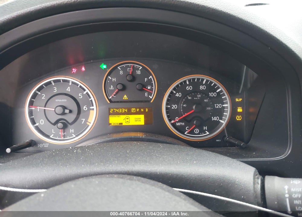 2010 NISSAN ARMADA SE VIN: 5N1BA0ND7AN621155
