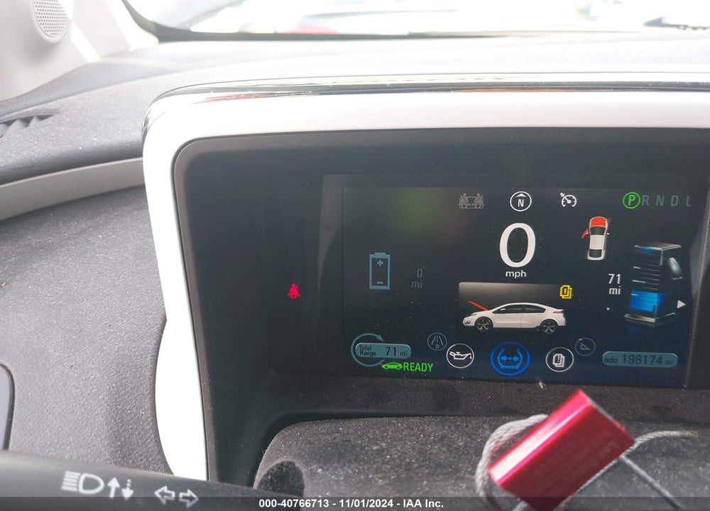 2013 CHEVROLET VOLT VIN: 1G1RE6E43DU103069
