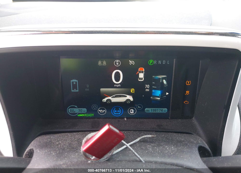 2013 CHEVROLET VOLT VIN: 1G1RE6E43DU103069