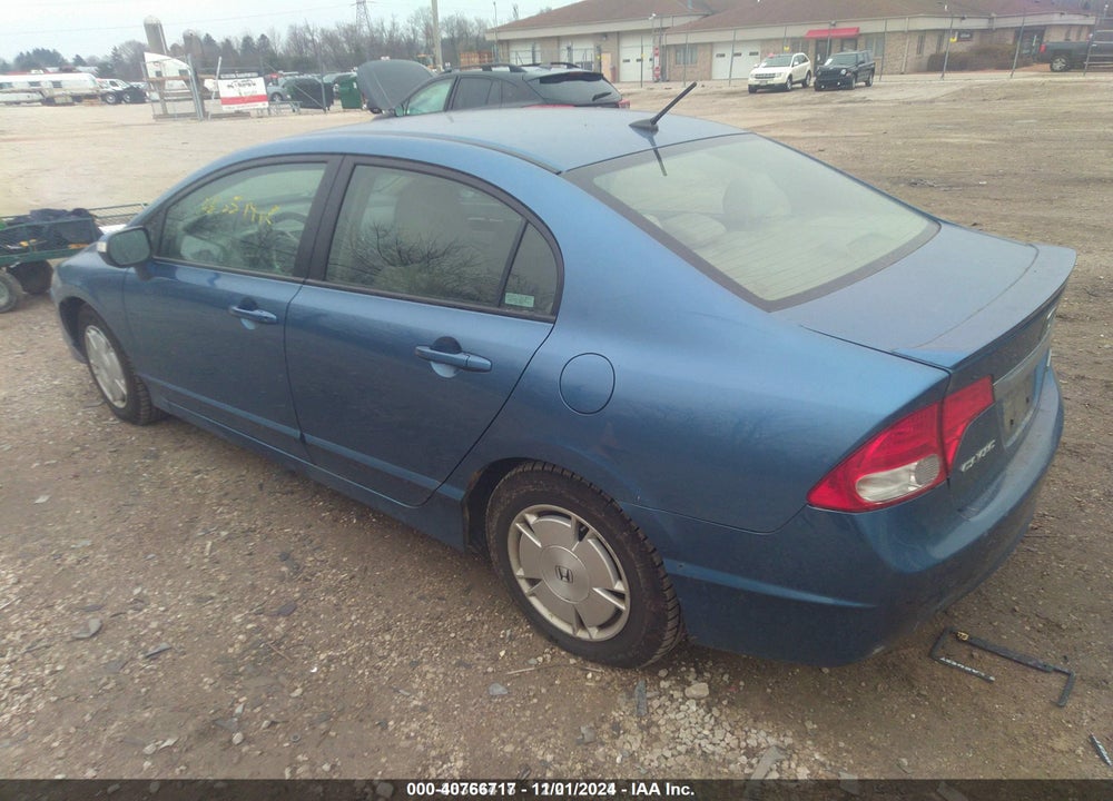 2009 HONDA CIVIC HYBRID VIN: JHMFA36249S010872
