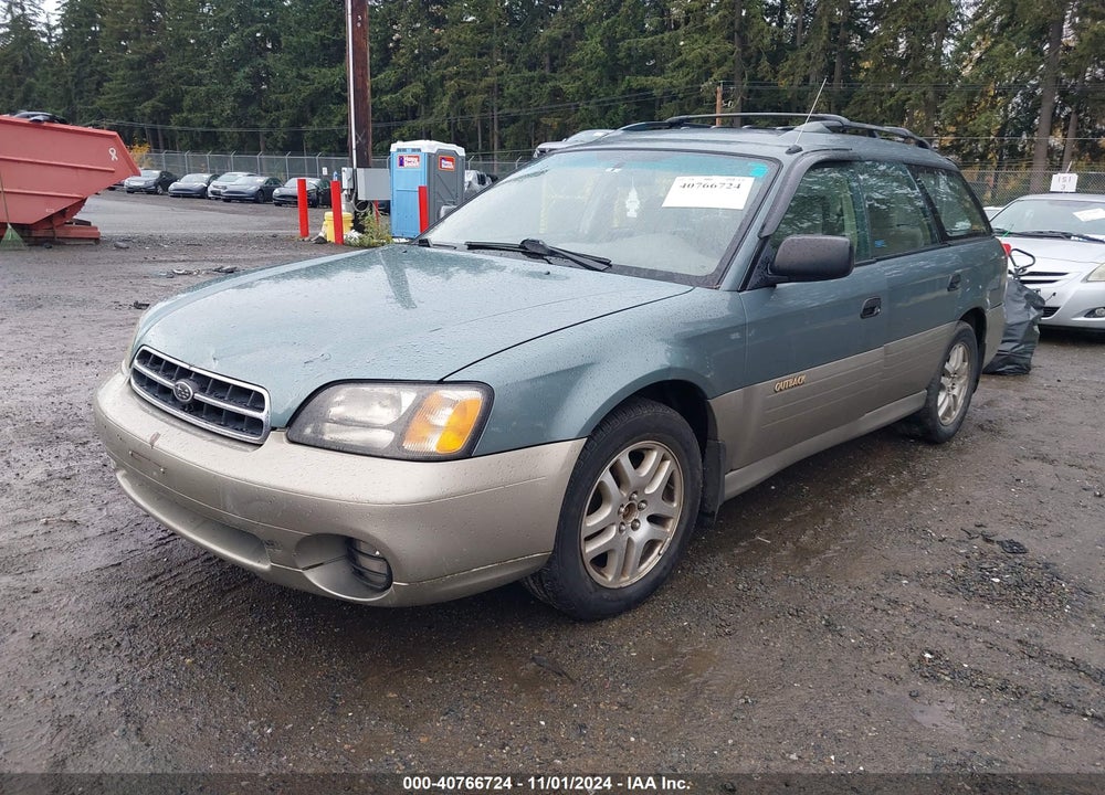 2001 SUBARU OUTBACK VIN: 4S3BH665X17626591