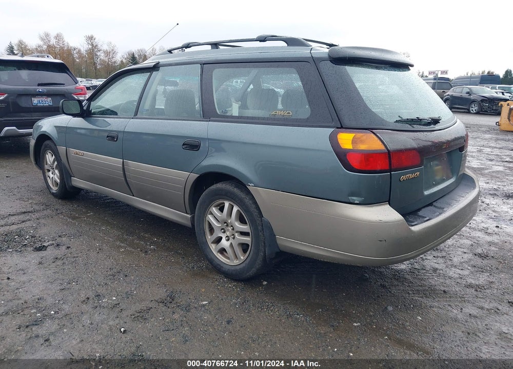 2001 SUBARU OUTBACK VIN: 4S3BH665X17626591