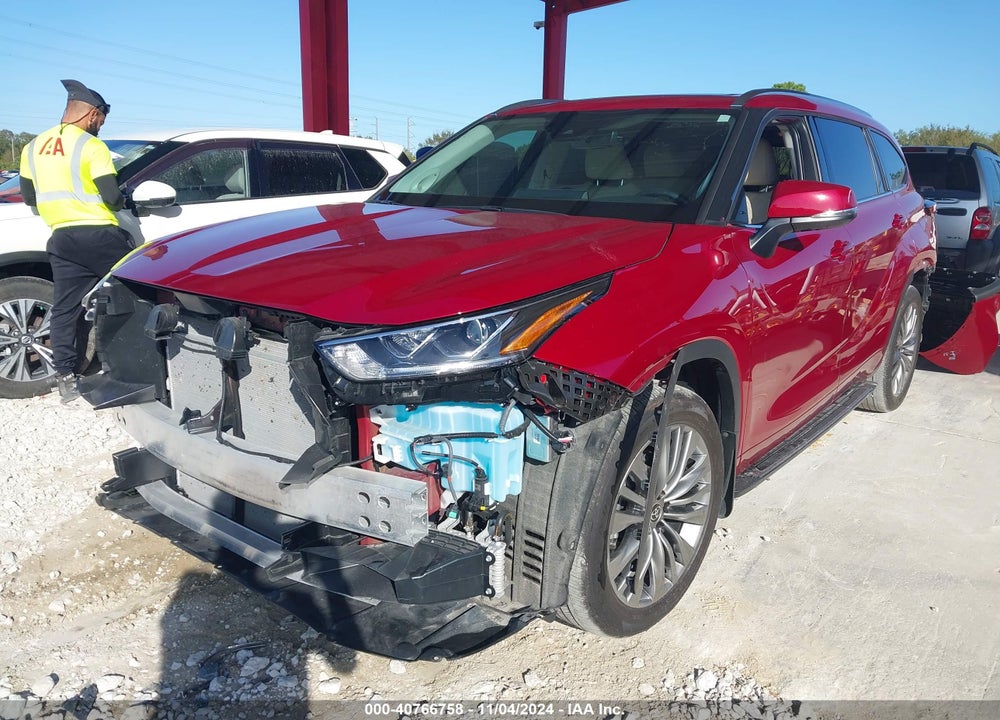 2022 TOYOTA HIGHLANDER PLATINUM VIN: 5TDFZRAH8NS114843