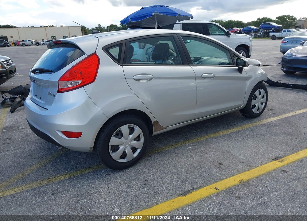 2012 FORD FIESTA SE VIN: 3FADP4EJ5CM156452