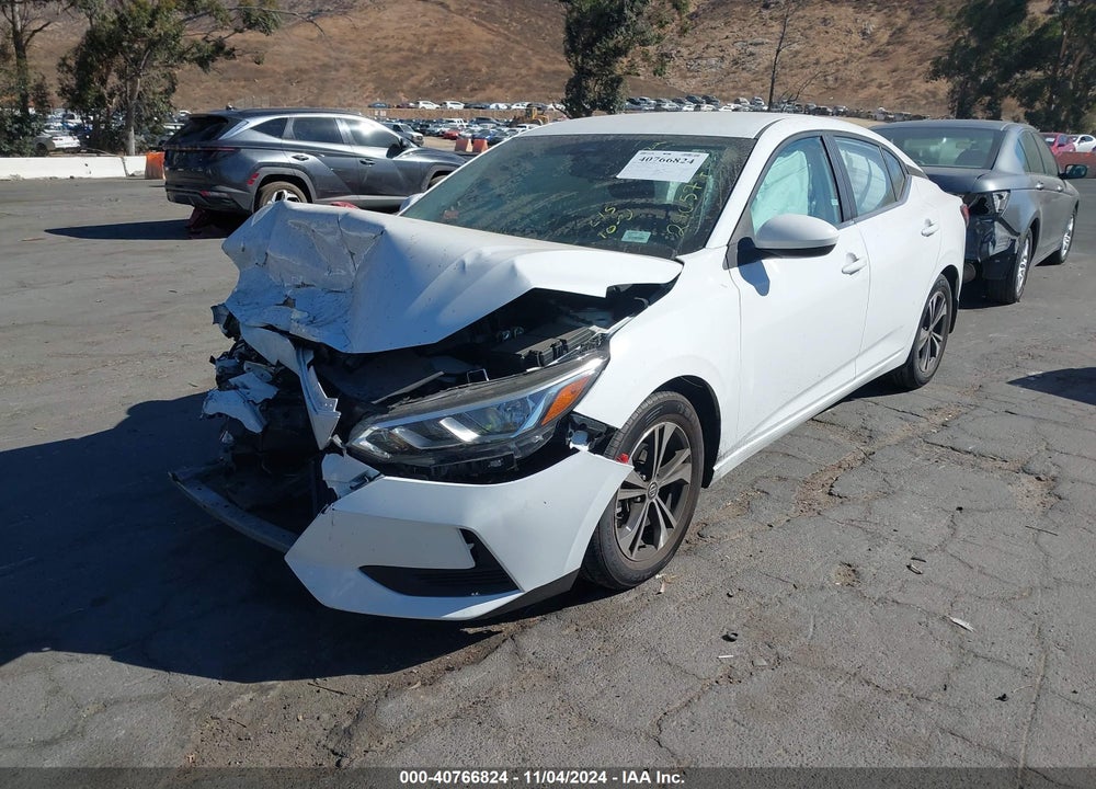 2021 NISSAN SENTRA SV XTRONIC CVT VIN: 3N1AB8CV7MY290577