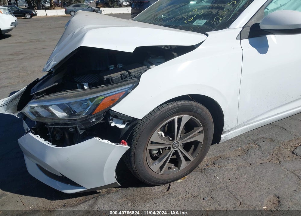 2021 NISSAN SENTRA SV XTRONIC CVT VIN: 3N1AB8CV7MY290577