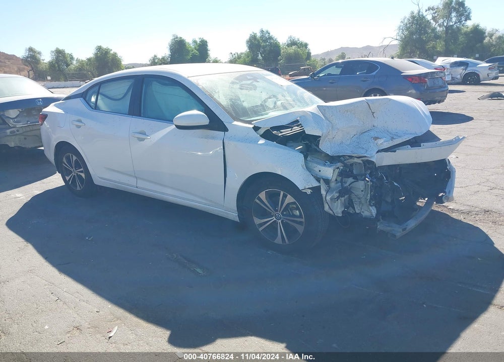 2021 NISSAN SENTRA SV XTRONIC CVT VIN: 3N1AB8CV7MY290577