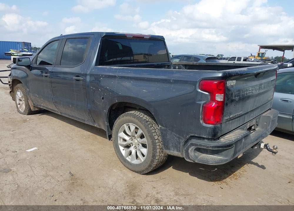 2021 CHEVROLET SILVERADO 1500 2WD SHORT BED CUSTOM VIN: 1GCPWBEH3MZ159801