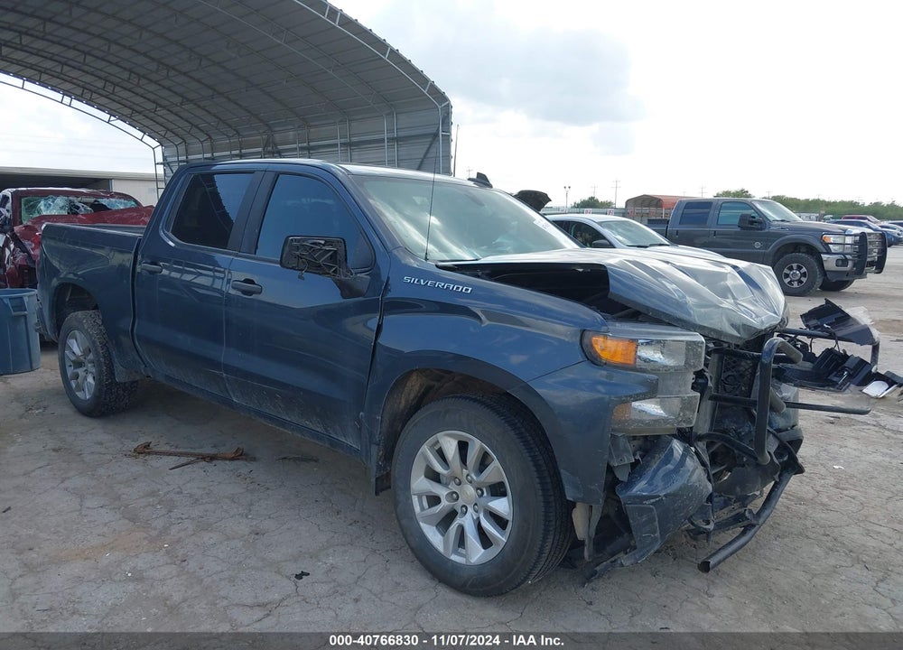 2021 CHEVROLET SILVERADO 1500 2WD SHORT BED CUSTOM VIN: 1GCPWBEH3MZ159801