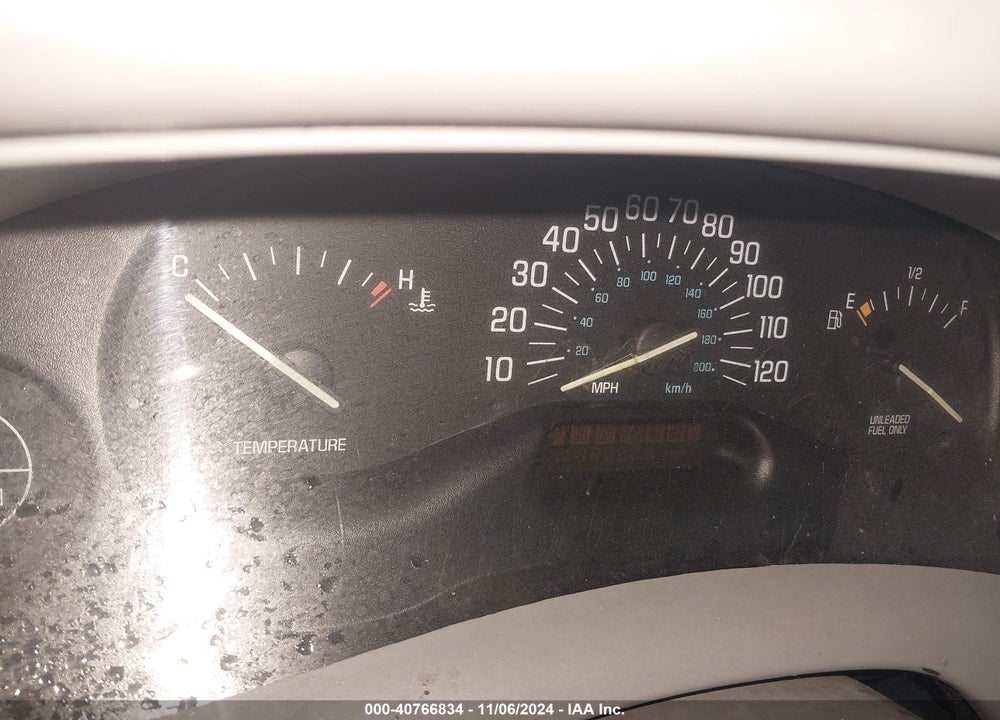 1997 BUICK CENTURY CUSTOM VIN: 2G4WS52M0V1458811