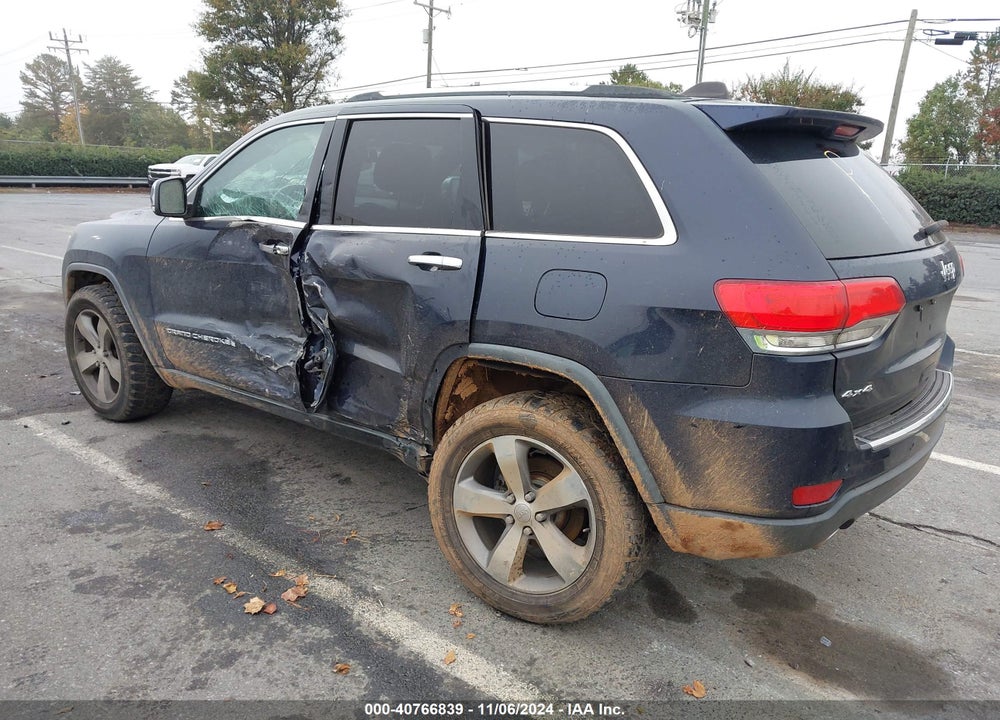 2014 JEEP GRAND CHEROKEE LIMITED VIN: 1C4RJFBT7EC163734