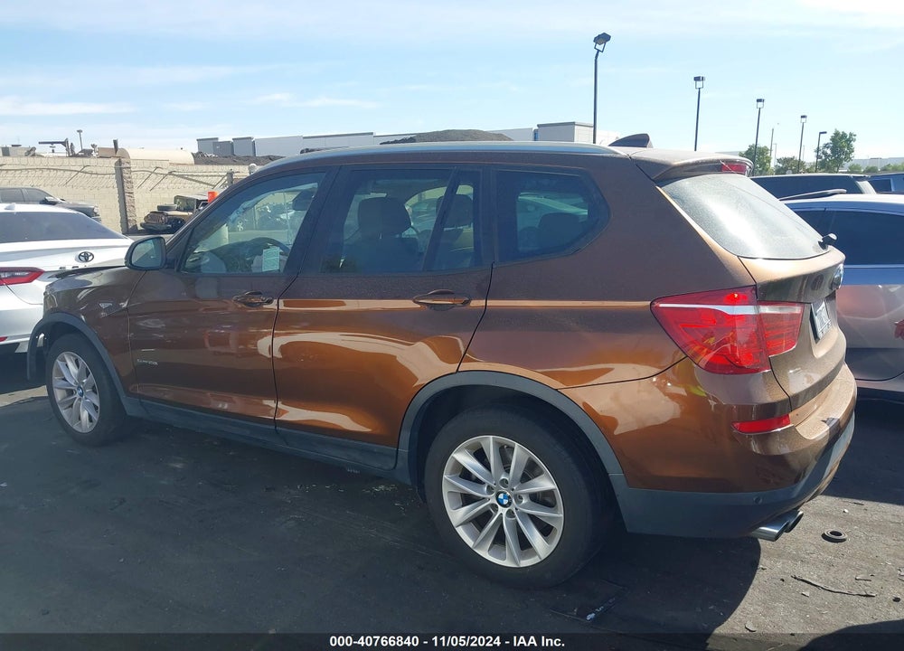 2017 BMW X3 SDRIVE28I VIN: 5UXWZ7C59H0U45069