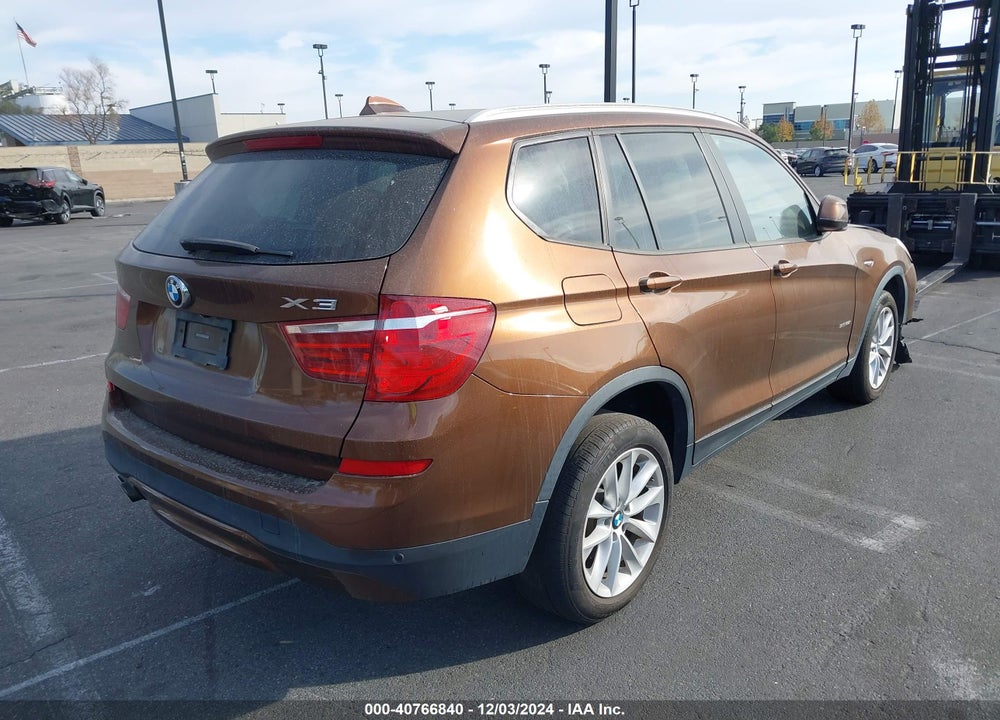 2017 BMW X3 SDRIVE28I VIN: 5UXWZ7C59H0U45069