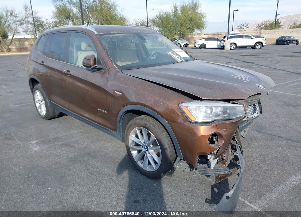 2017 BMW X3 SDRIVE28I VIN: 5UXWZ7C59H0U45069