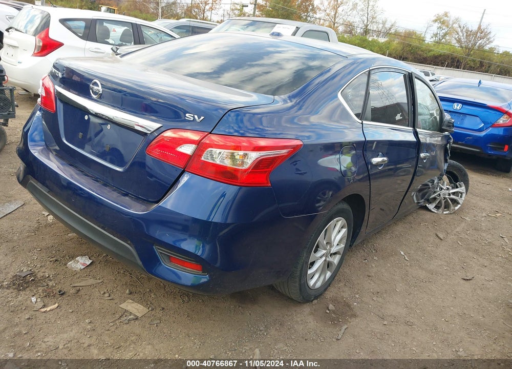 2018 NISSAN SENTRA SV VIN: 3N1AB7AP3JL649110