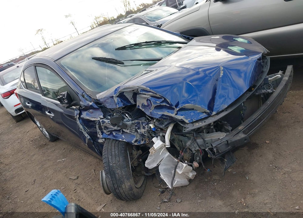 2018 NISSAN SENTRA SV VIN: 3N1AB7AP3JL649110