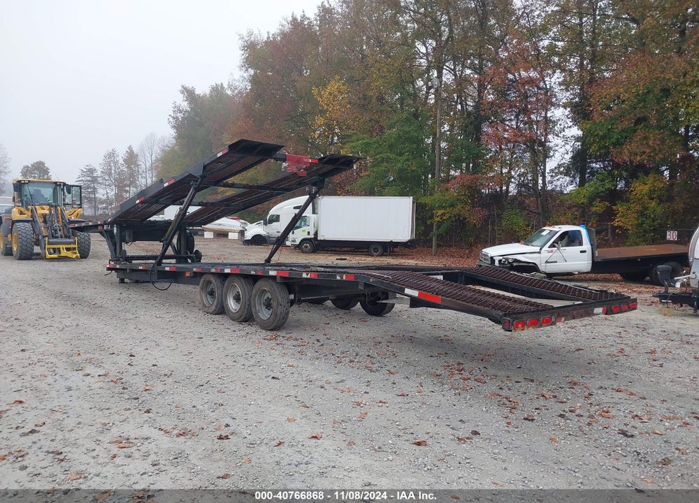 2015 KAUFMAN TRAILERS DOUBLE DECK CAR TRAILER VIN: 5VGFE4739FL000123