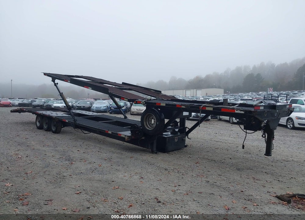 2015 KAUFMAN TRAILERS DOUBLE DECK CAR TRAILER VIN: 5VGFE4739FL000123
