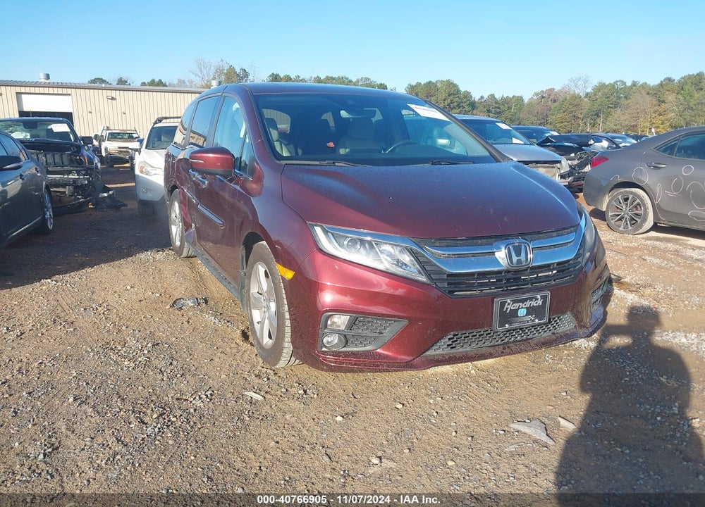 2020 HONDA ODYSSEY EX-L/EX-L W/NAVI RES VIN: 5FNRL6H79LB034544