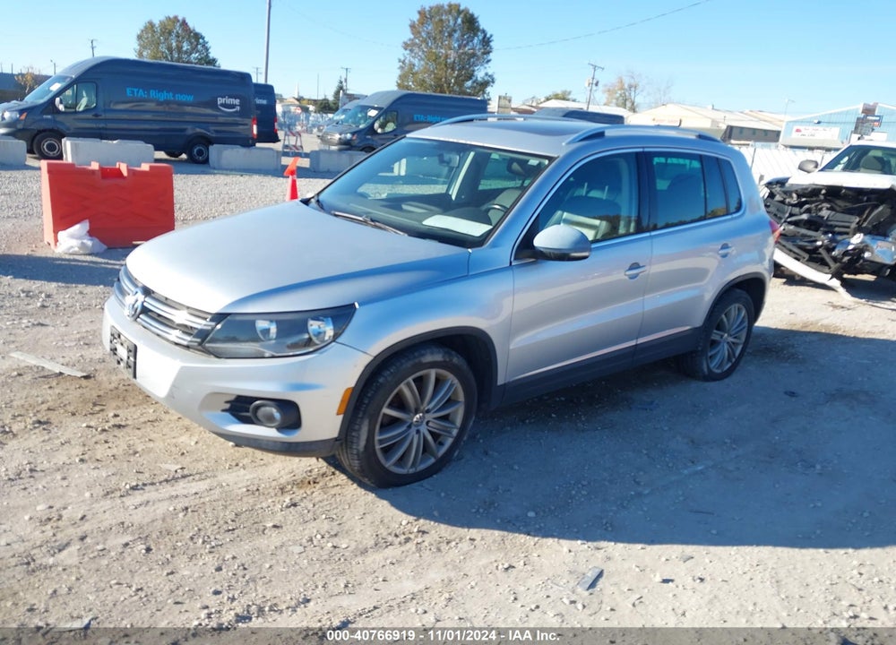 2013 VOLKSWAGEN TIGUAN SE VIN: WVGBV3AX7DW599906