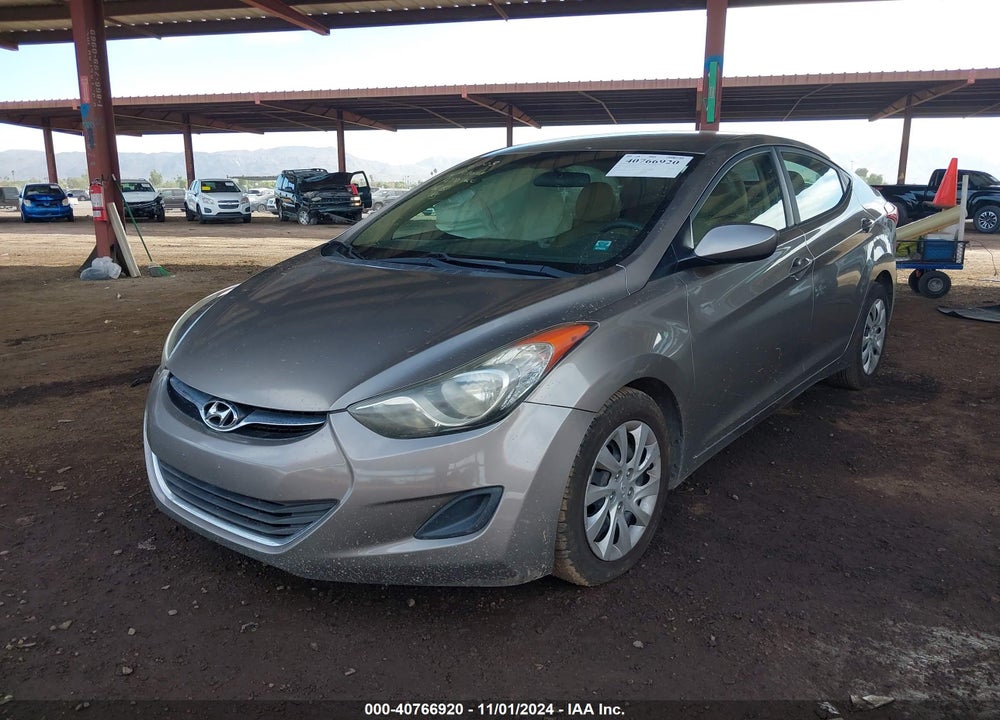 2012 HYUNDAI ELANTRA GLS VIN: 5NPDH4AE6CH148303
